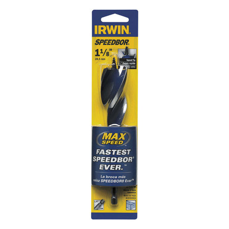 IRWIN Drillbit 1-1/8X6 Spdbrmx 3041019